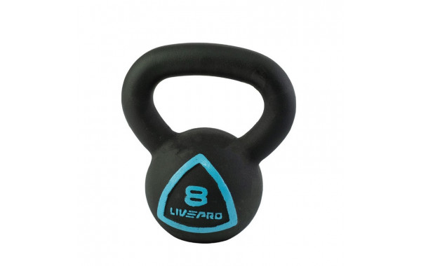 Чугунная гиря 8кг Live Pro Solid Cast Iron Kettlebell LP8041-08 600_380