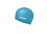 Шапочка для плавания Atemi kids silicone cap Green river KSC1GR бирюзовый