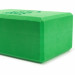 Блок для йоги 23x15x10см Inex Yoga Block EVA 4" YGBK-GG зеленый 75_75