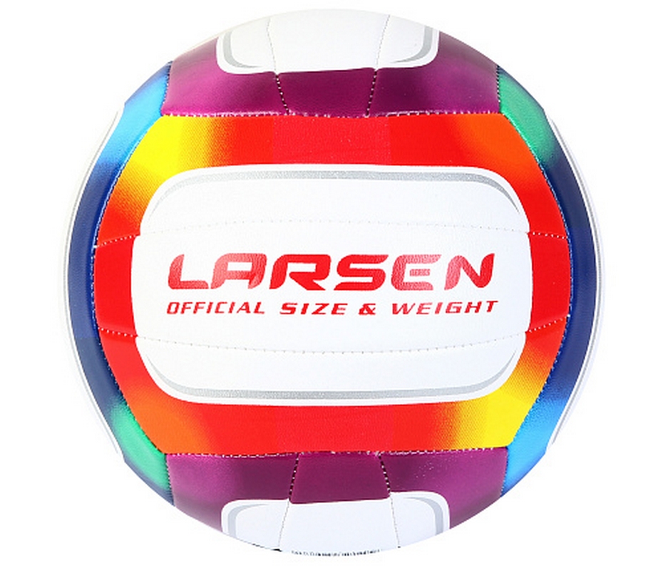 Мяч волейбольный пляжный Larsen Beach Volleyball Rainbow р.5 930_800