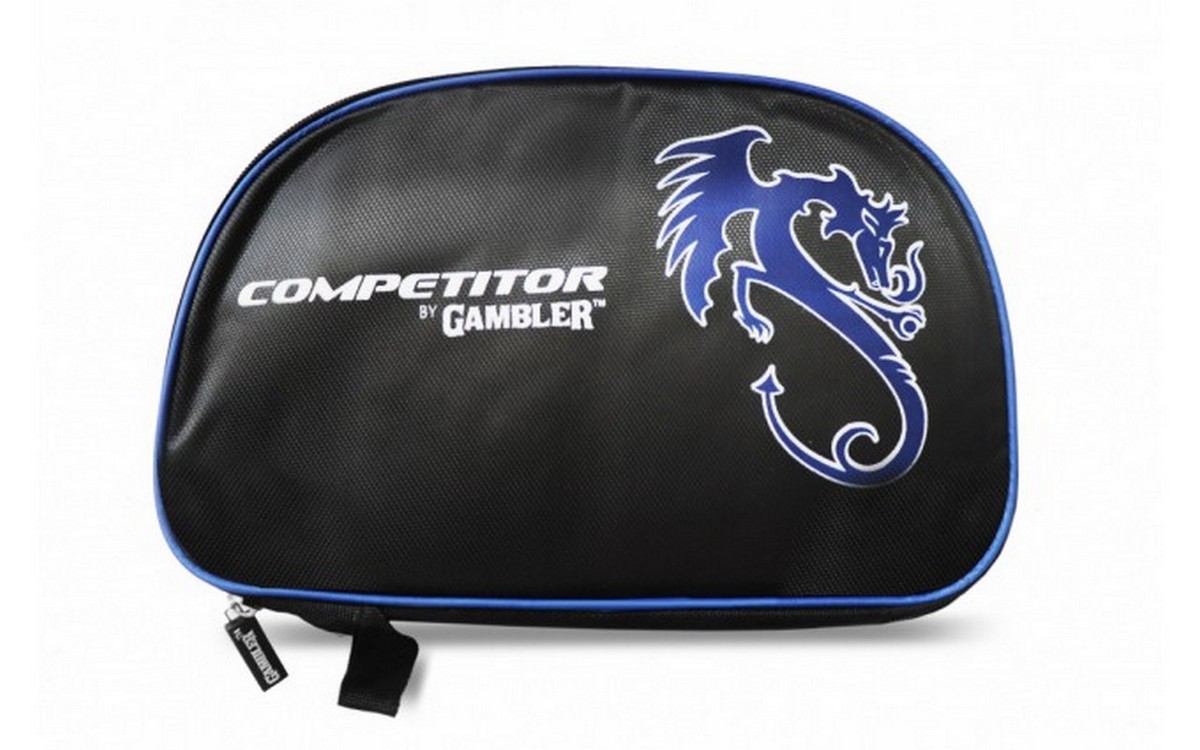 Чехол для ракеток Gambler Double padded dragon cover GDC-2 blue 1200_750