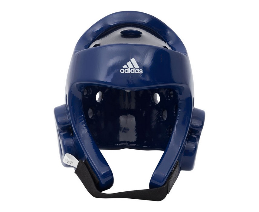 Шлем для тхэквондо Adidas Head Guard Dip Foam WT синий adiTHG01 856_700